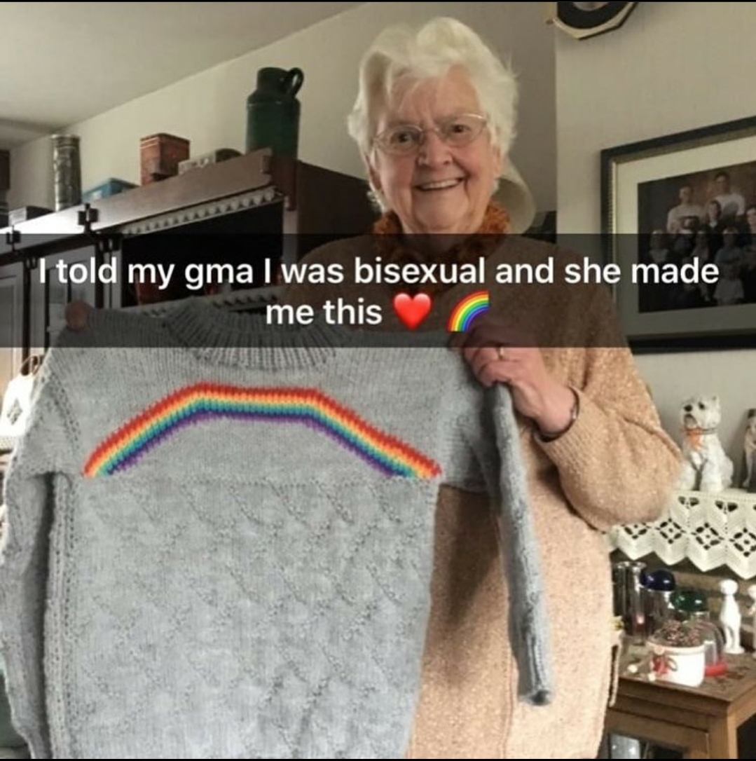 Grans for gays.