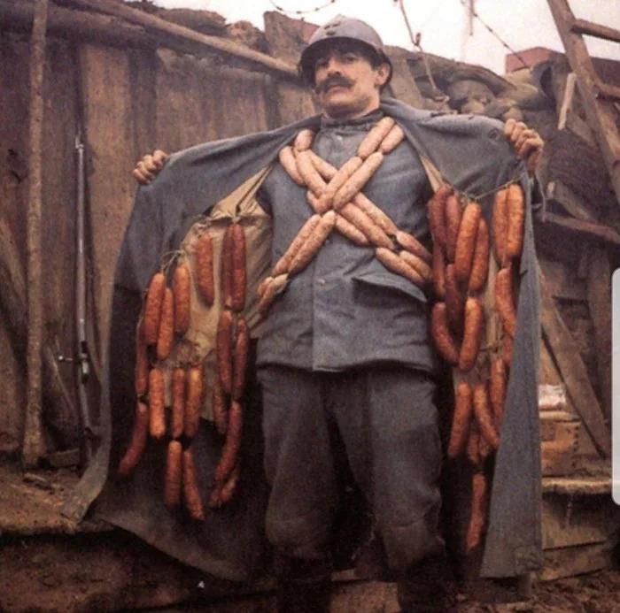 The wurst kind of WW1 soldier.