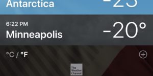3Â° difference between Minneapolis and Antarctica #bringbackglobalwarming