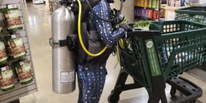 Whole Foods now requires SCUBA certification.