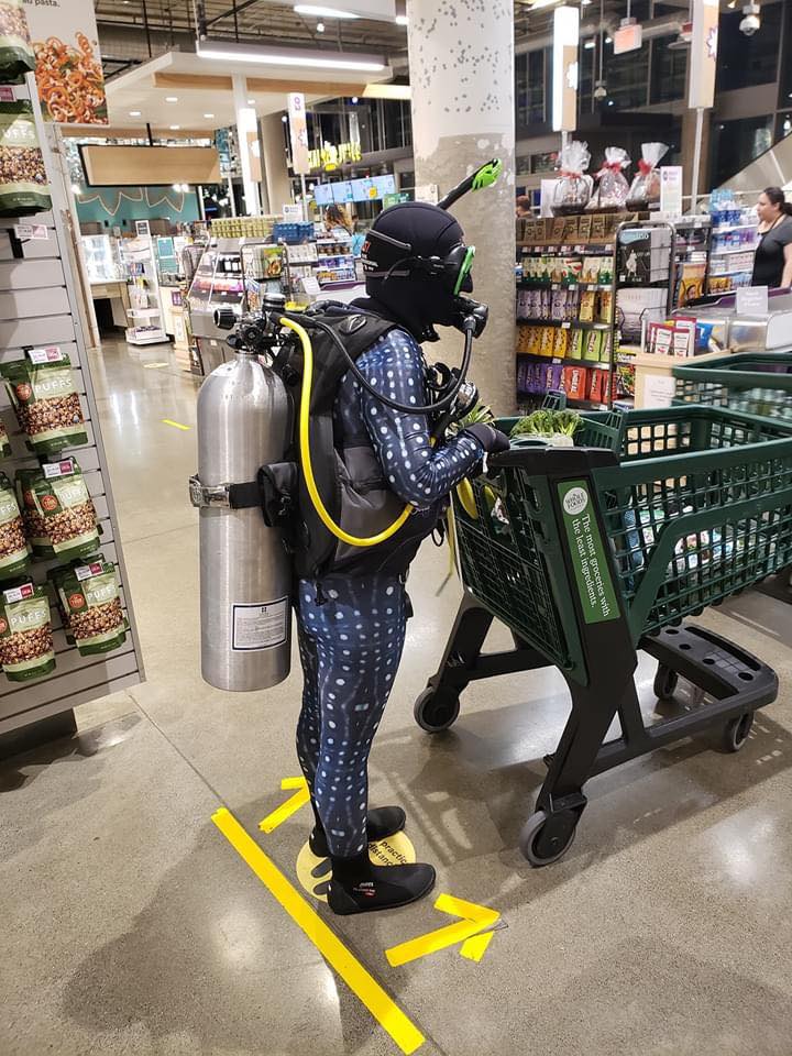 Whole Foods now requires SCUBA certification.