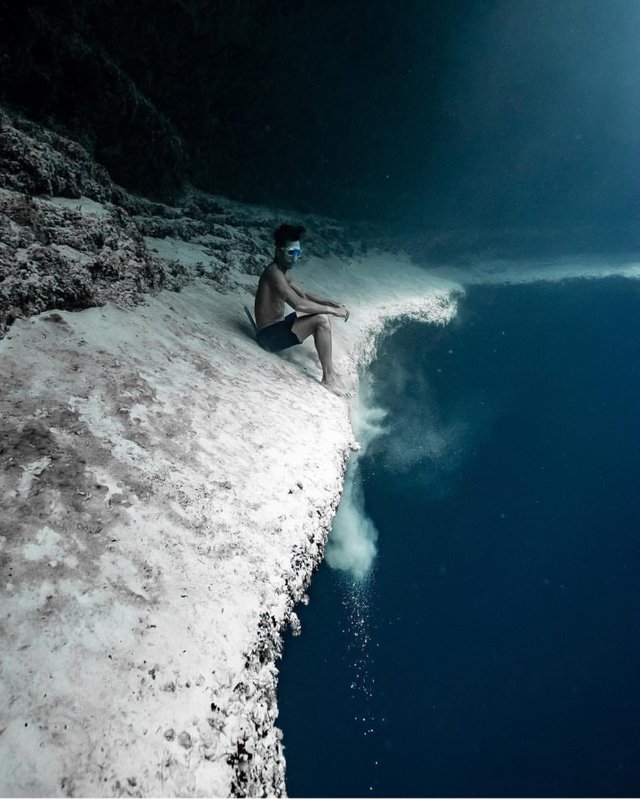 The edge of an abyss.