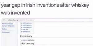 Whiskey changed the entire timeline of Ireland.