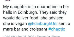 Vegan Scottish Cuisine seems alright.