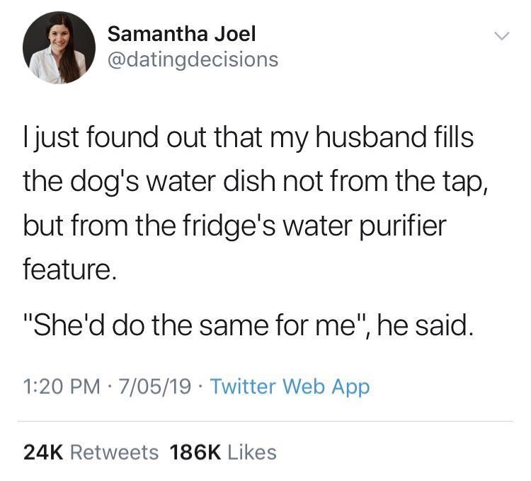 She's worth it.