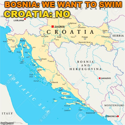 Go for hike, maybe... - Croatians, probably.