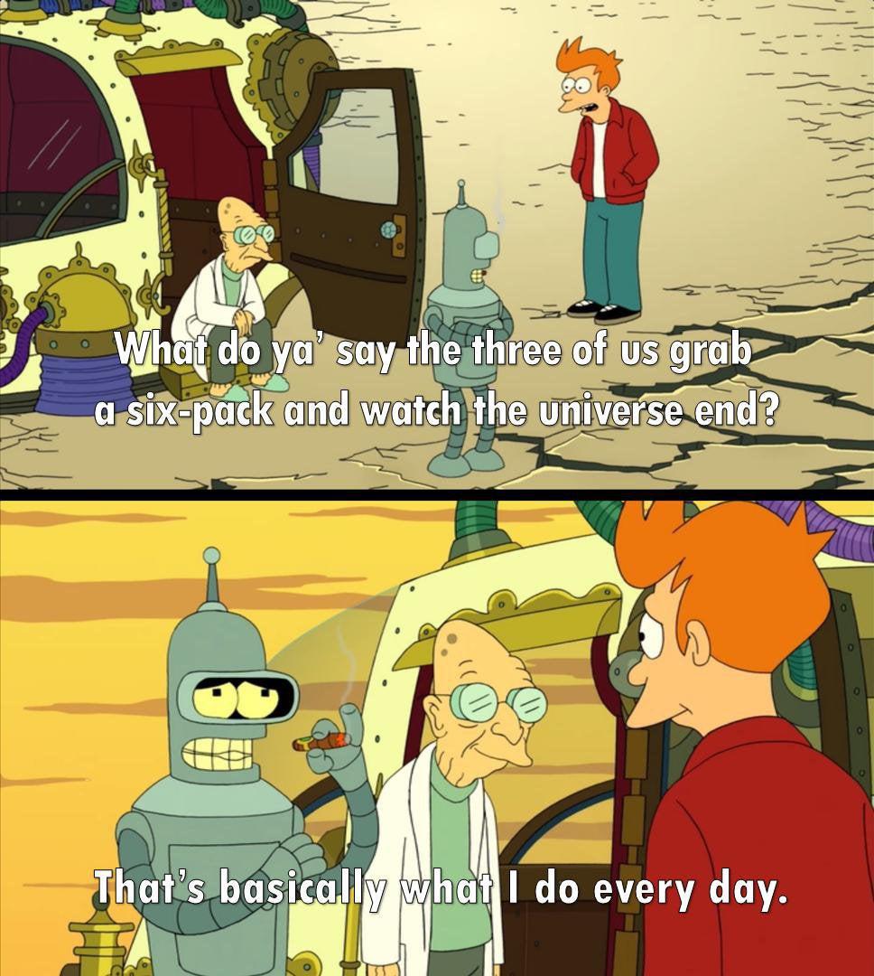 Futurama did it first?