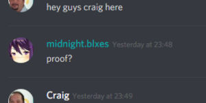 Bobody would choose to be a Craig.