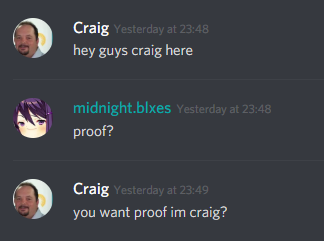 Bobody would choose to be a Craig.