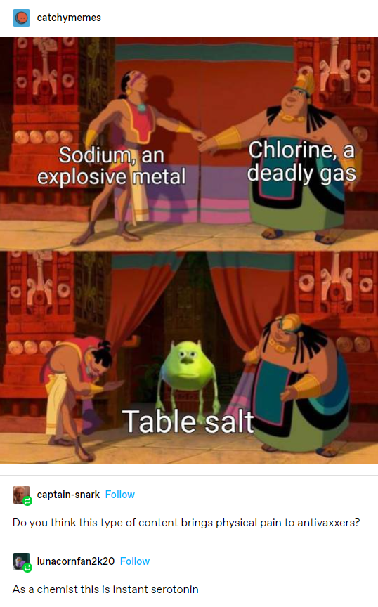 NaCl, basically.