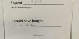 A better use of textbook money…