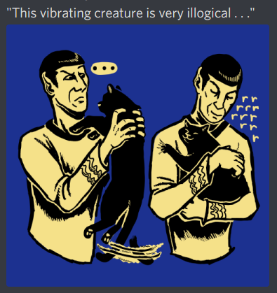 Highly illogical gato. 