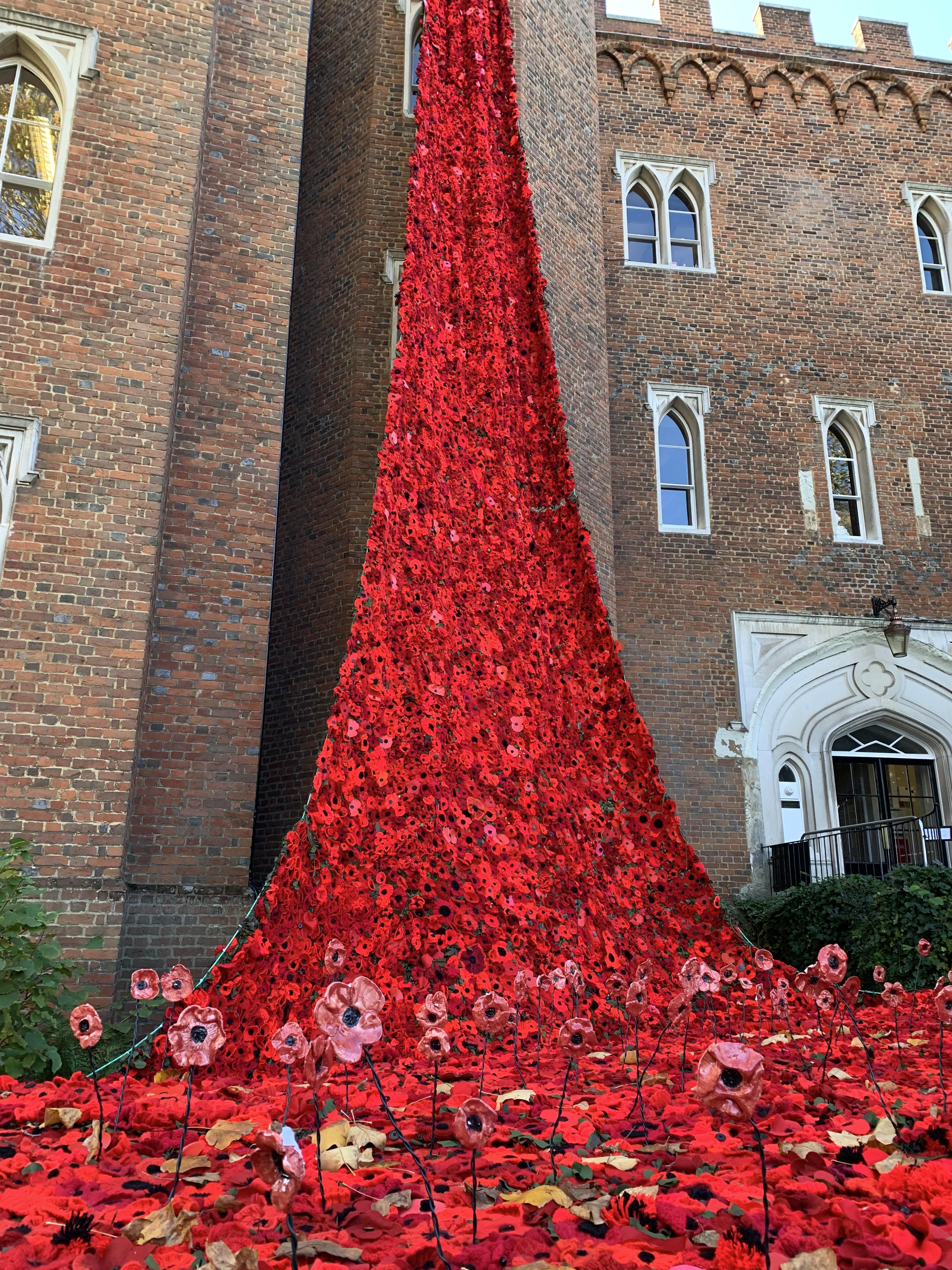 In memory of those who lost their lives in WW1.