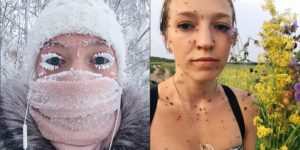 Siberian Winter vs Siberian Summer.