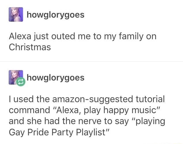 Alexa, ruin christmas with my family this year