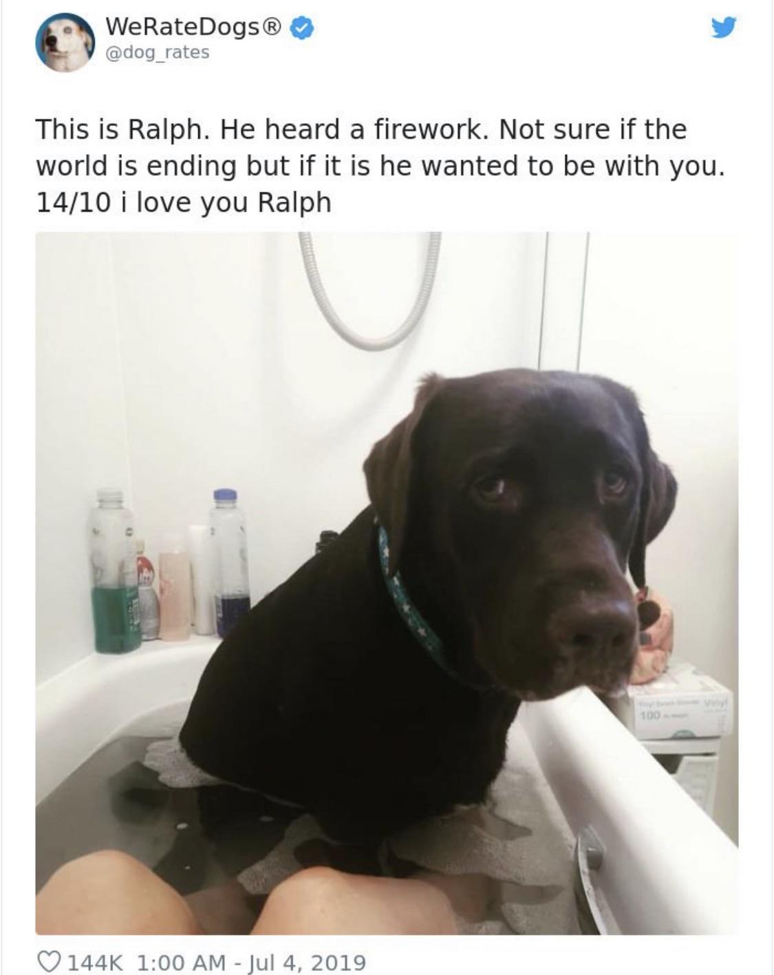 It's gonna be OK, Ralphie.