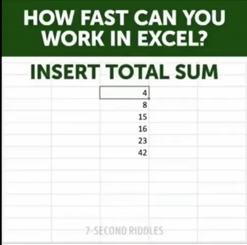 Excel at using Excel (in 60 seconds)