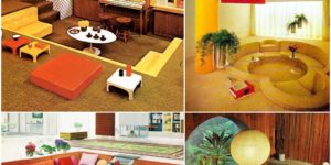 Circa 70s conversation pits need to make a comeback.