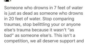 Trauma deserves recovery.