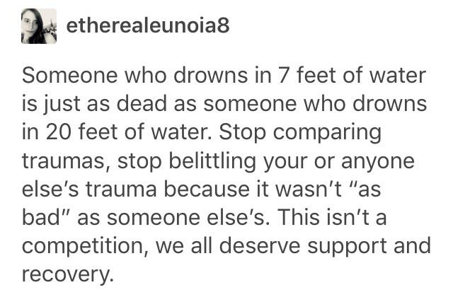 Trauma deserves recovery.