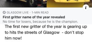 The gritters of Scotland