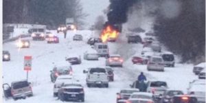How Raleigh, NC handled 2.5″ of snow 3 years ago… Good luck tomorrow!
