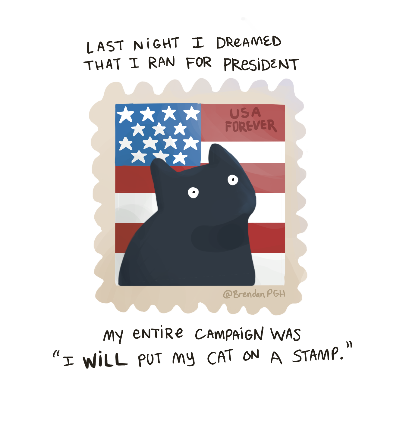 You'll have my vote.