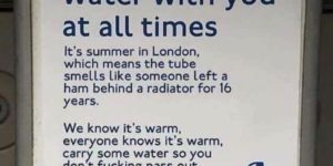 London Underground PSA