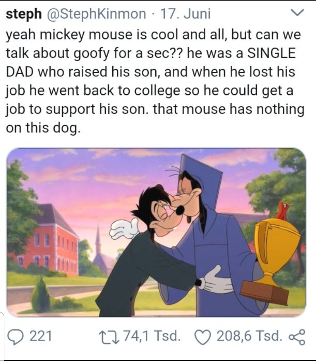 Goofy was a good one. 