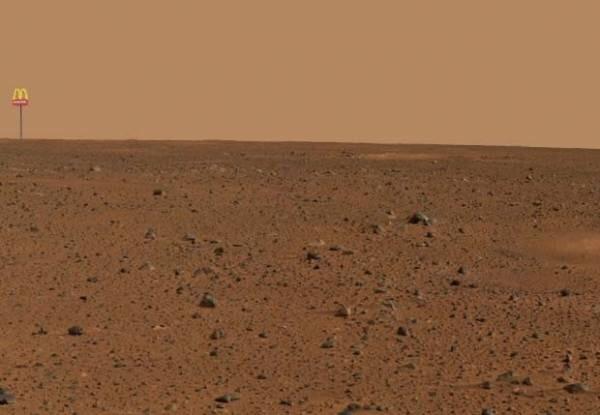 First color image of Mars