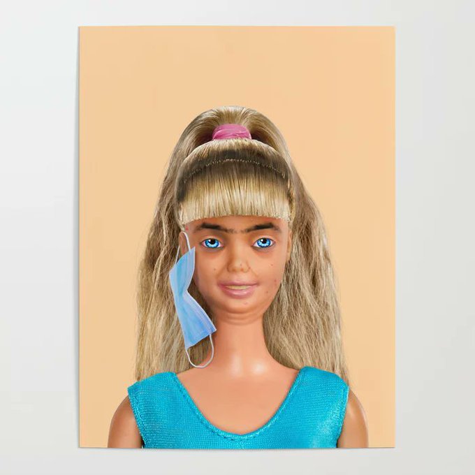 Quarantine Barbie is flying off the shelves.