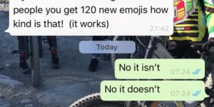 The things we do for emoji…