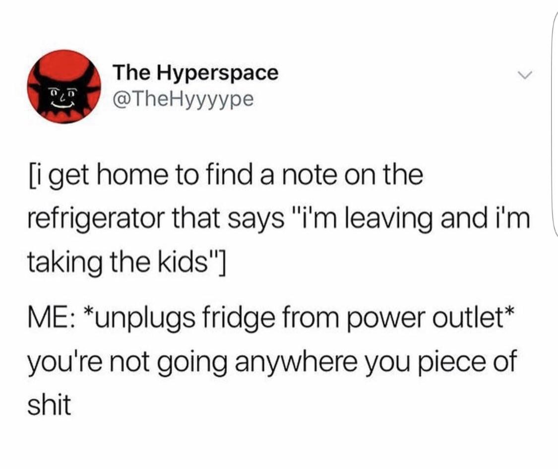 Is your refrigerator running?