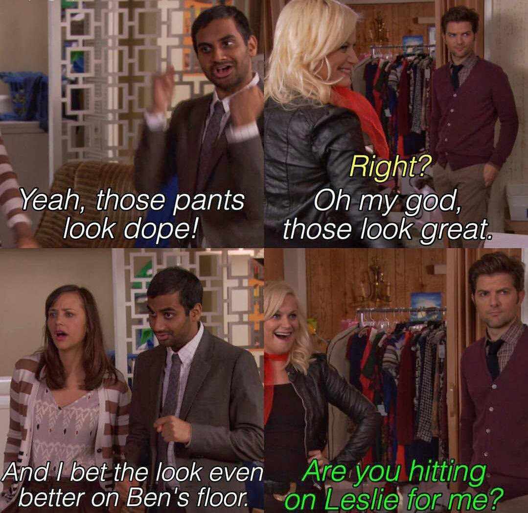 Tom Haverford, the Ultimate wing man