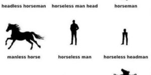 The many horses, man.