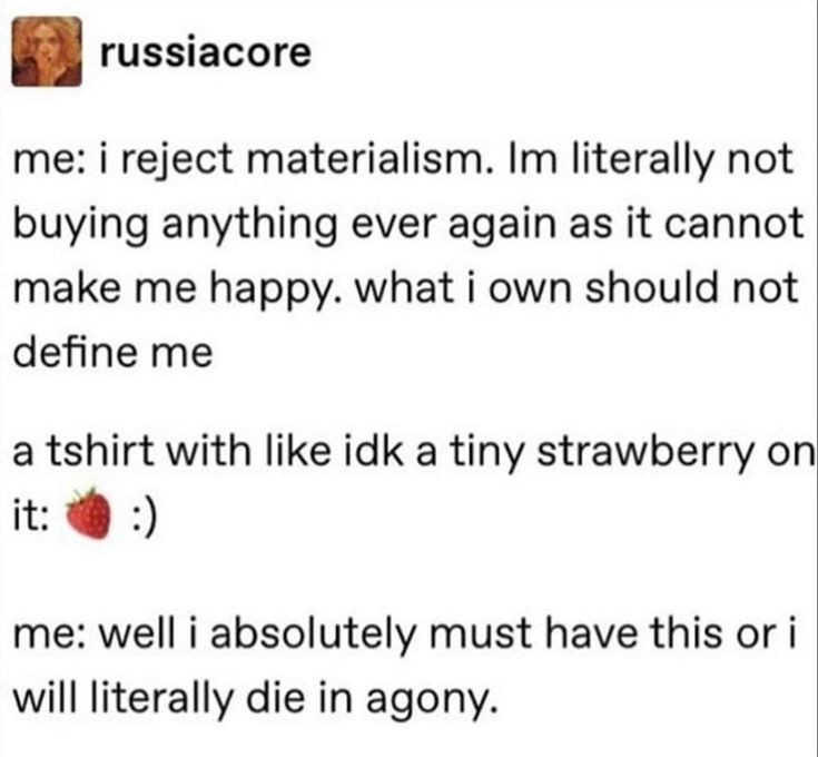 T-shirts with little strawberries on them are so in this year. 