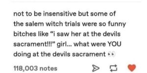 a WITCH walks among us.