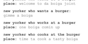 Danks for da boiga, Bob.