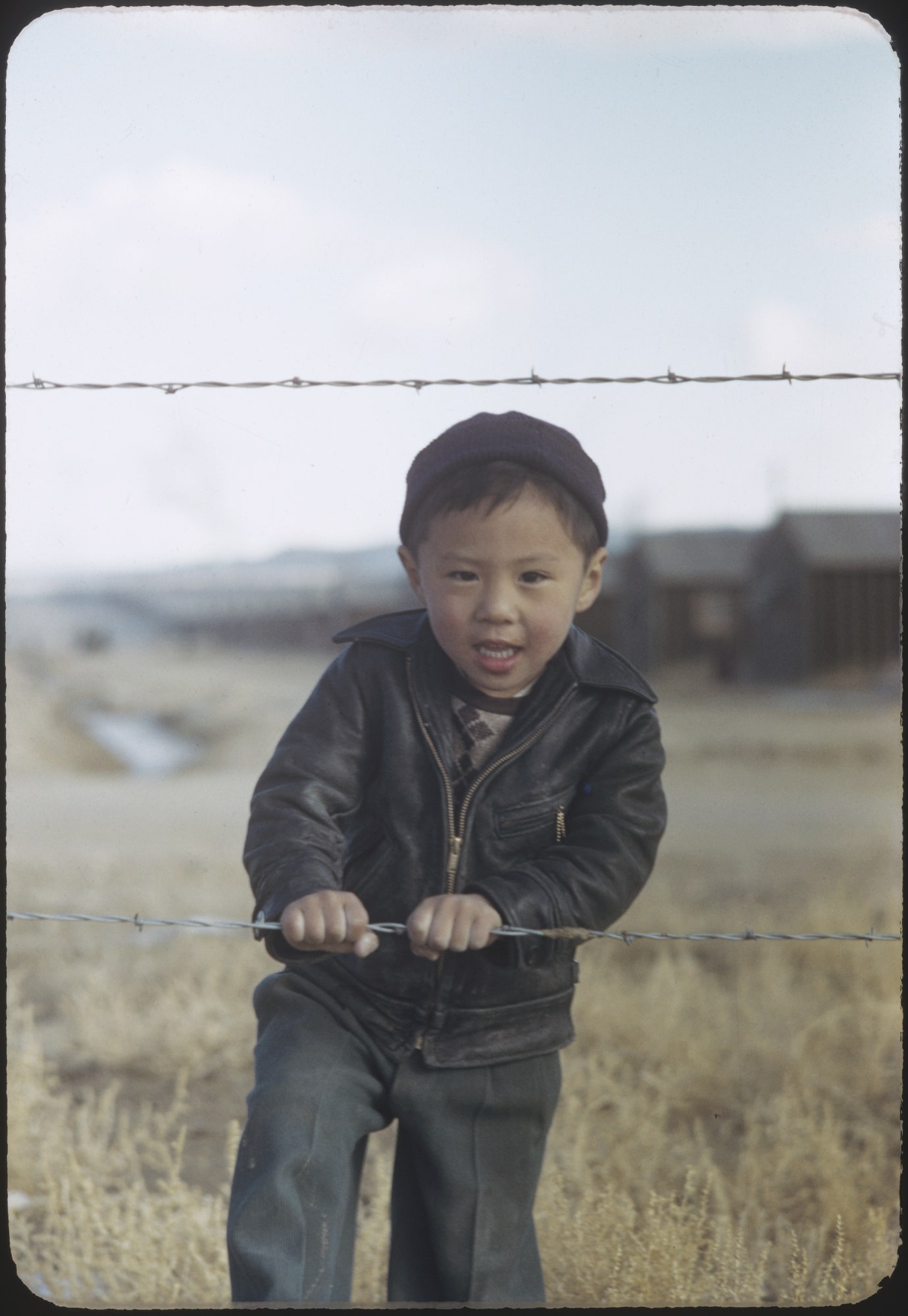 An inmate at the Heart Mountain Relocation Center, Wyoming. 