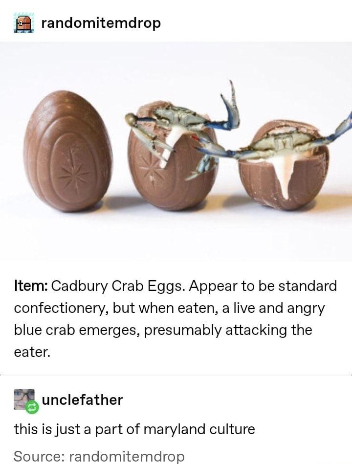 Beware the navy crustaceans.
