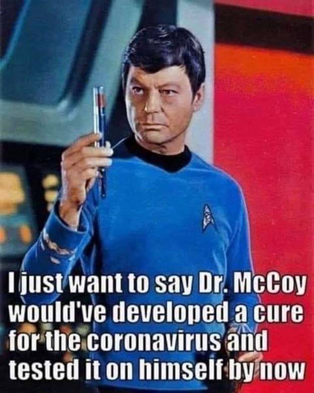 Paging Doc McCoy to the lab...
