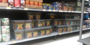 Spam in Hawaiian grocery stores has to be locked up…