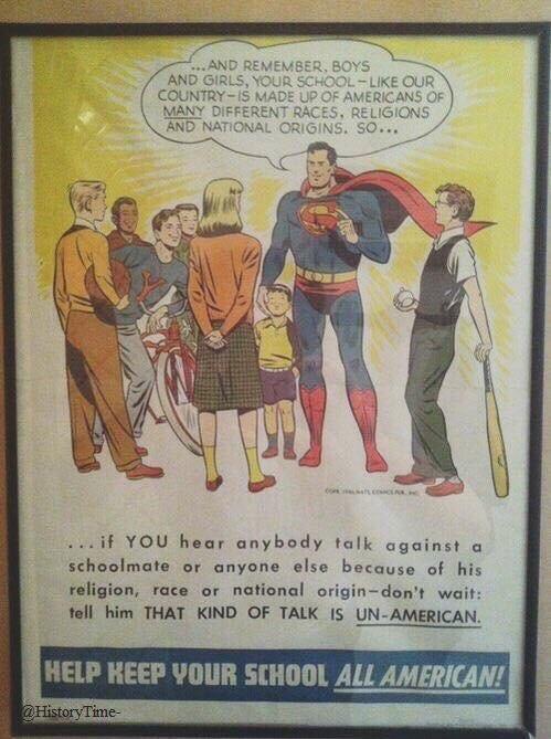 Superman in the 50s