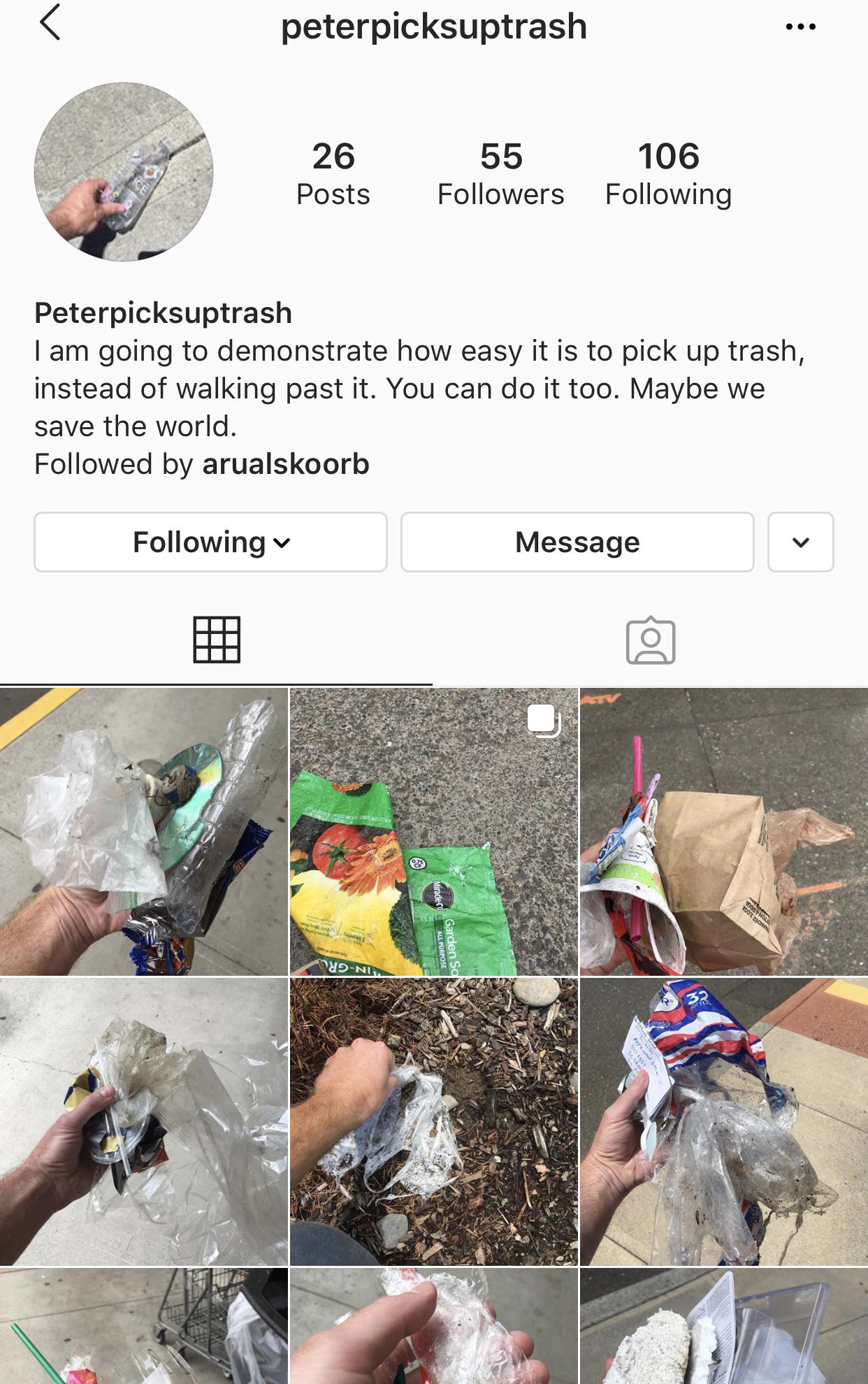 peterpicksuptrash