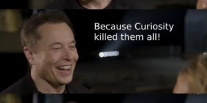 Mr. Musk with a zinger…