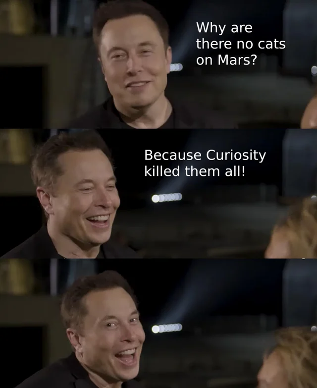 Mr. Musk with a zinger...