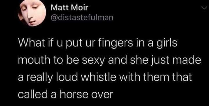 Be careful with horse girls.