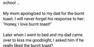 The toast is a lie.