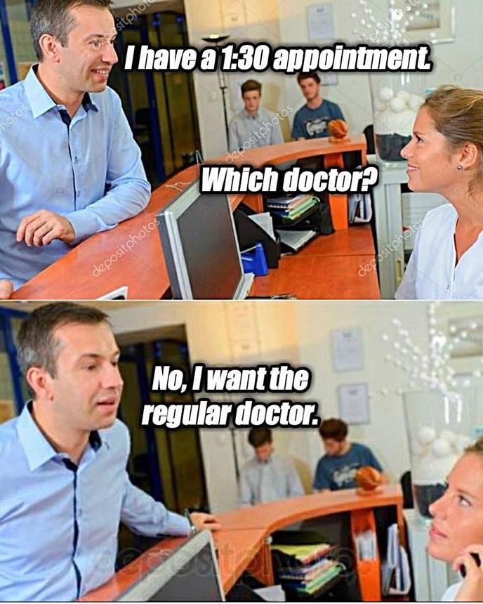 A Dad goes to the doctor...