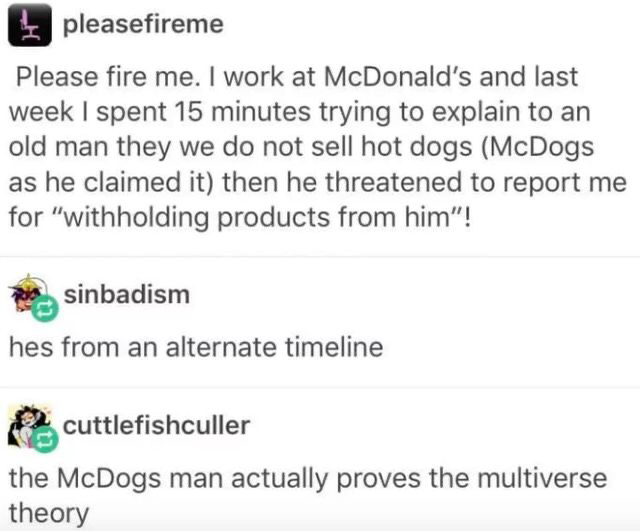 The McDog is a lie.